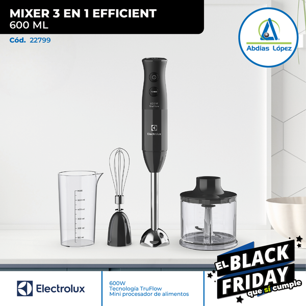 Mixer Efficient 3 en 1