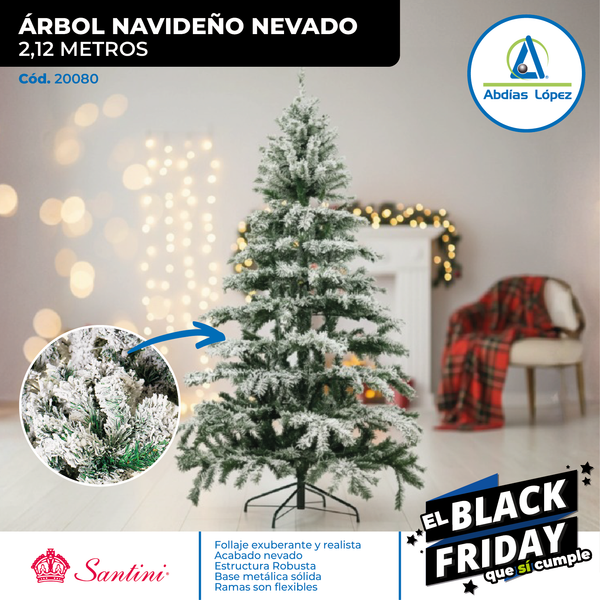Árbol Efecto Nevado