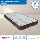 Colchón D33 de 1 Plaza