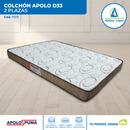 Colchón D33 17x188x138 cm