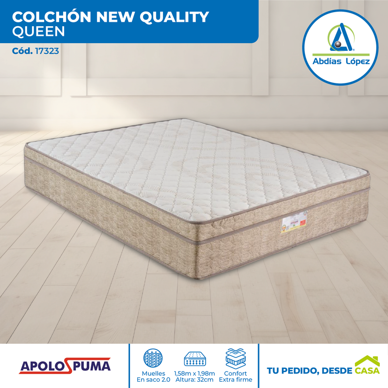 Colchón New Quality Extrafirme 32x193x203 cm