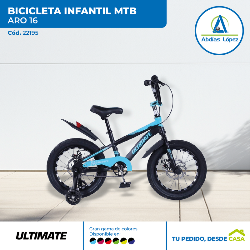 Bicicleta Ultimate- aro 16