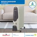 Estufa Radiador de 9 Paneles