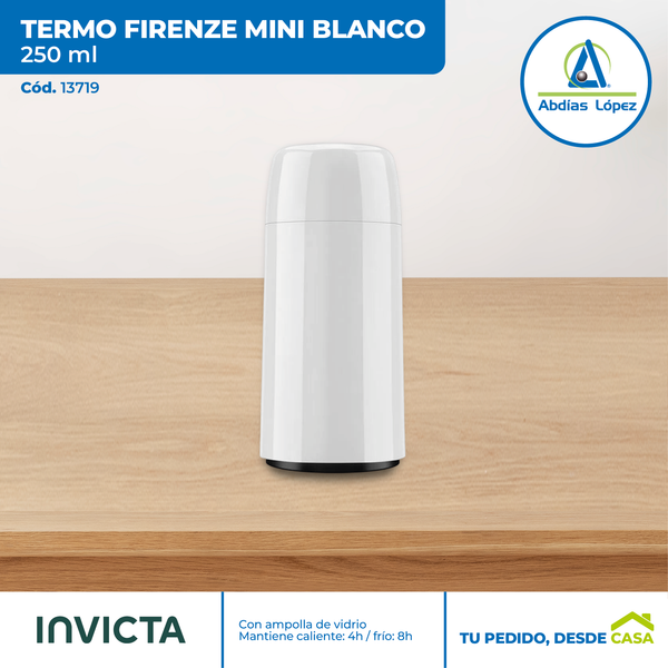 Termo Firenze Mini Blanco de 250 ml