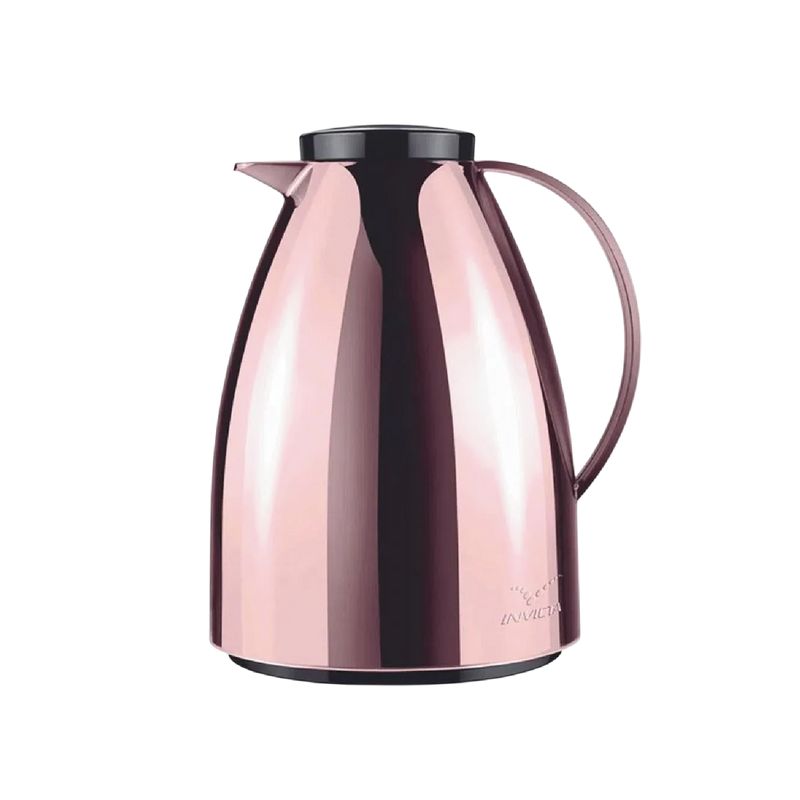 Termo Bule Metalizado Marrón de 750 ml