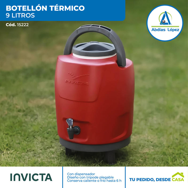 Botellón Térmico de 9 Litros