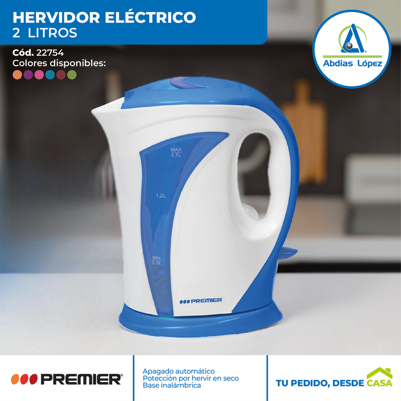 Hervidor Eléctrico Mix de 2 Litros