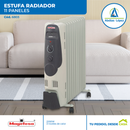 Estufa Radiador de 11 Paneles