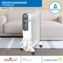 Estufa Radiador de 7 Elementos