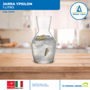 Jarra de Vidrio Ypsilon | 1 Litro