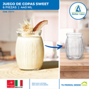 Juego de 6 Copas Sweet Bartender