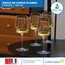 Juego de 4 Copas Planeo