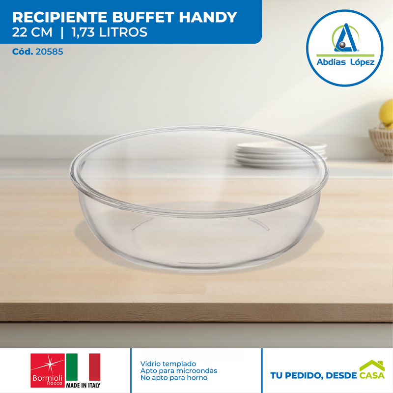 Recipiente Buffet Handy Circular Profundo
