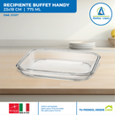 Recipiente Buffet Handy Rectangular Bajo