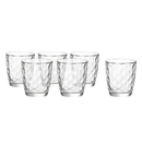 Juego de 6 Vasos de Vidrio Silk