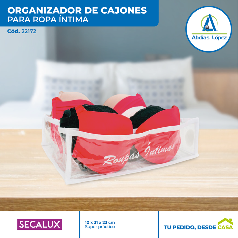 Organizador de Cajones para Ropa Íntima
