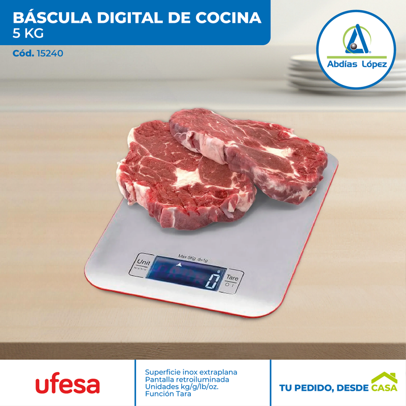 Báscula Digital de Cocina