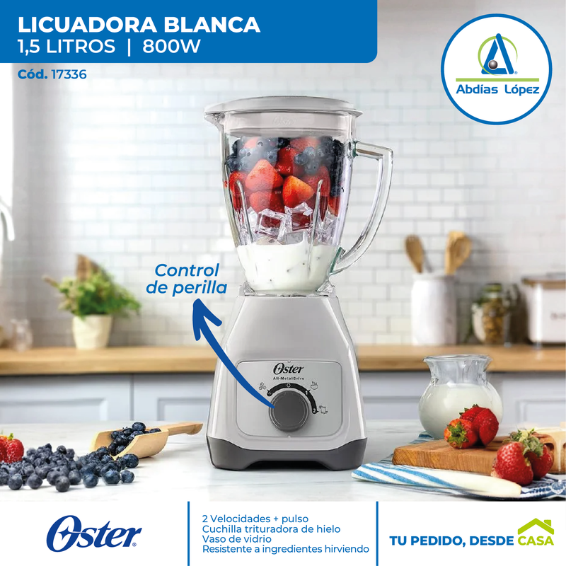 Licuadora Oster Blanca