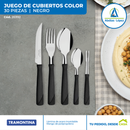 Juego de Cubiertos de 30 pzas. New Color | Azul
