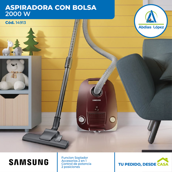 Aspiradora con Bolsa