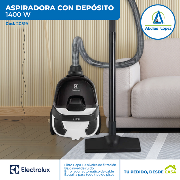 Aspiradora con Depósito