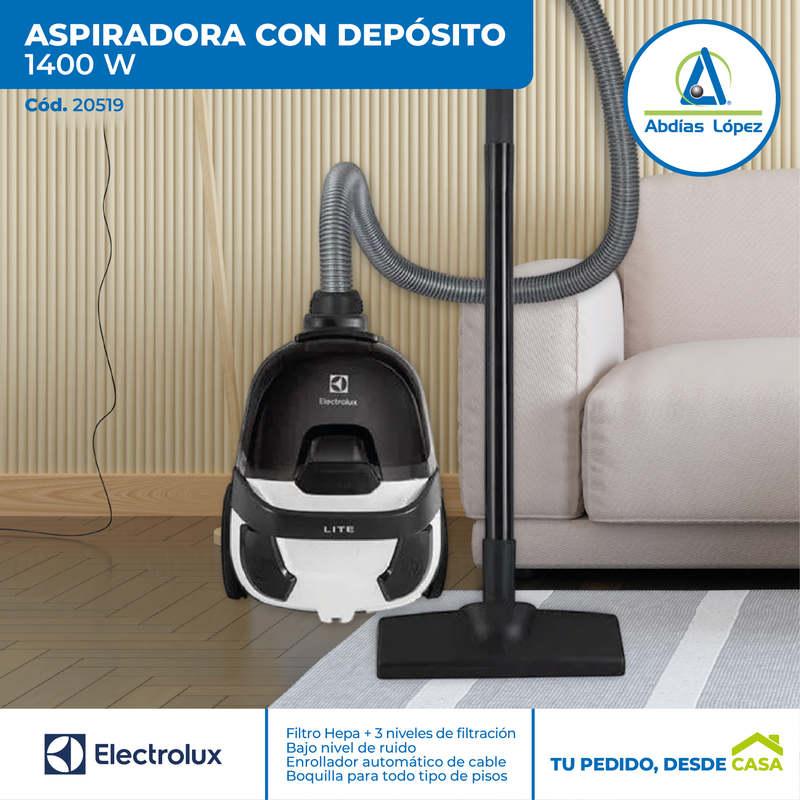 Aspiradora con Depósito