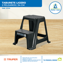 Taburete Ligero de 2 Peldaños