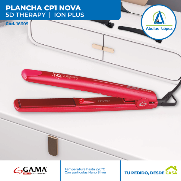 Plancha de Cabello 5D Therapy