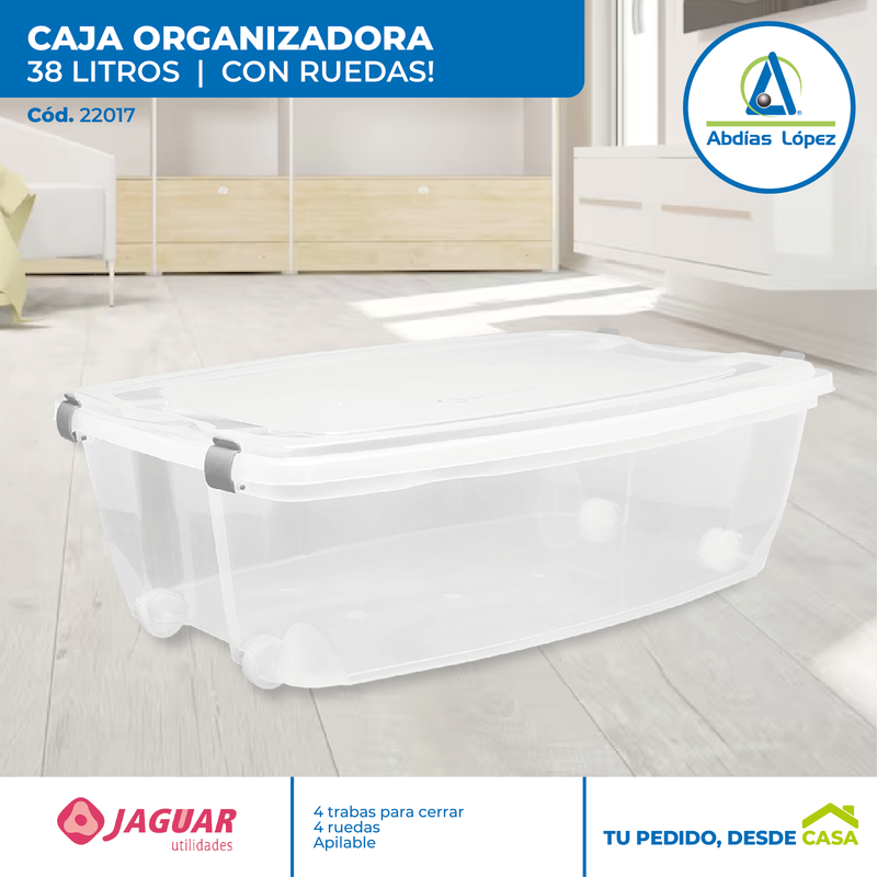 Caja Organizadora con Ruedas
