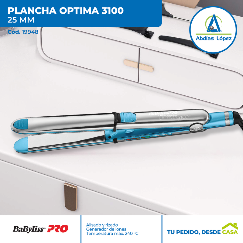 Plancha Optima 3000 | 25 mm