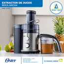 Extractor de Jugos con Boca Ancha