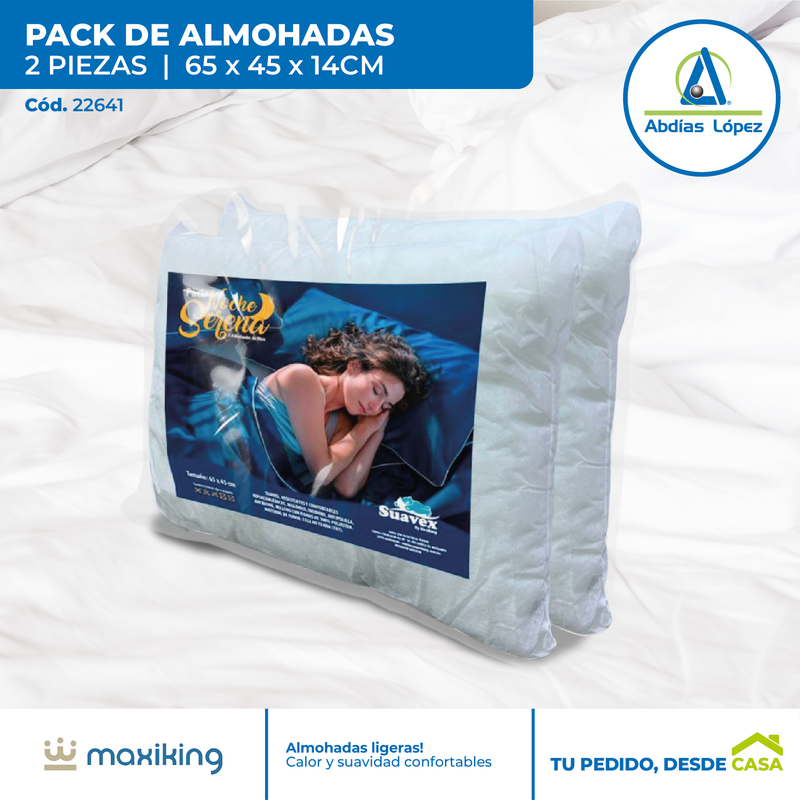 Pack de 2 Almohadas