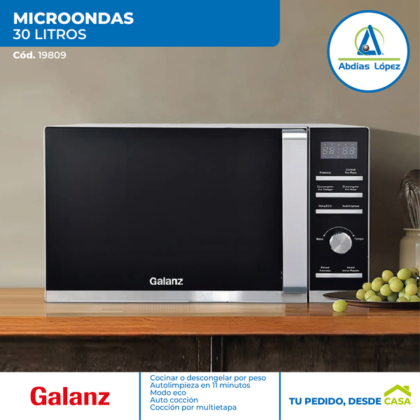 Microondas Galanz de 30 Litros
