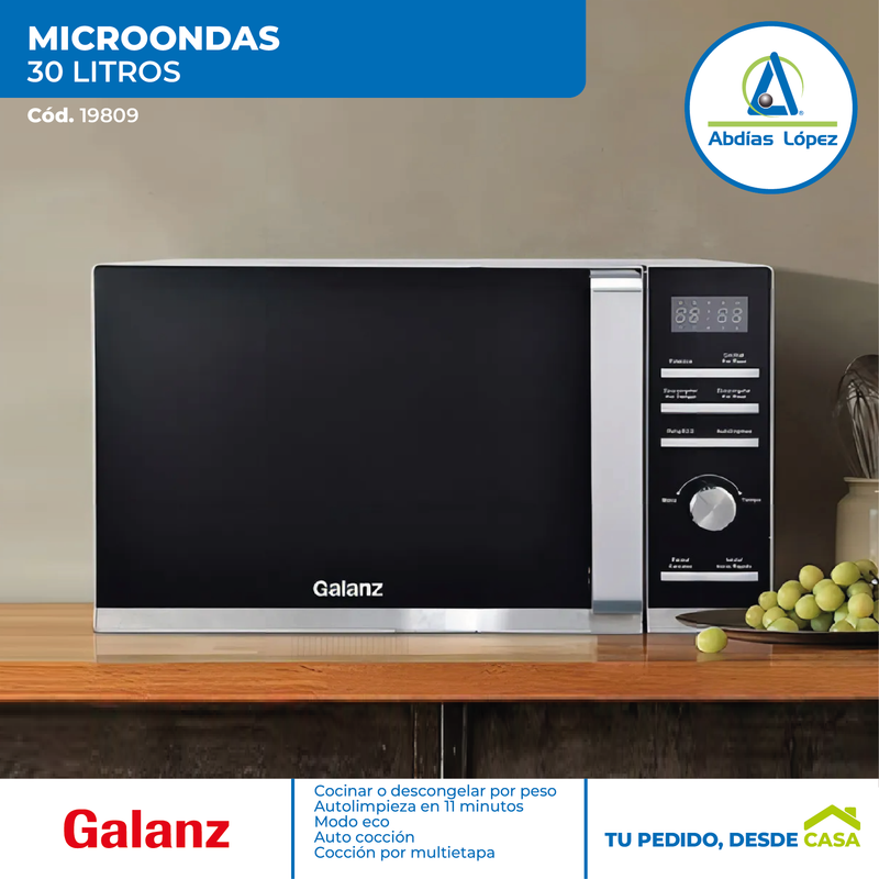 Microondas Galanz de 30 Litros