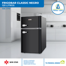 Frigobar Classic de 120 Litros | Negro