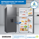 Refrigerador Top Mount de 384 Litros | Silver