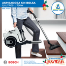 Aspiradora sin Bolsa con Cepillo