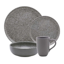 Vajilla Flat Gray de 16 piezas