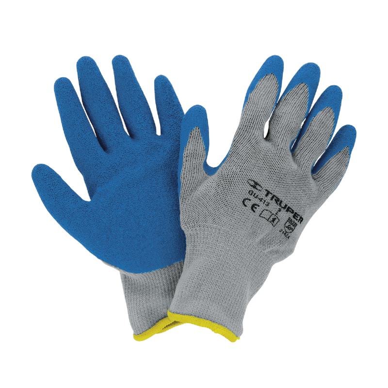 Guantes de Poliéster Recubiertos de Latex talla G