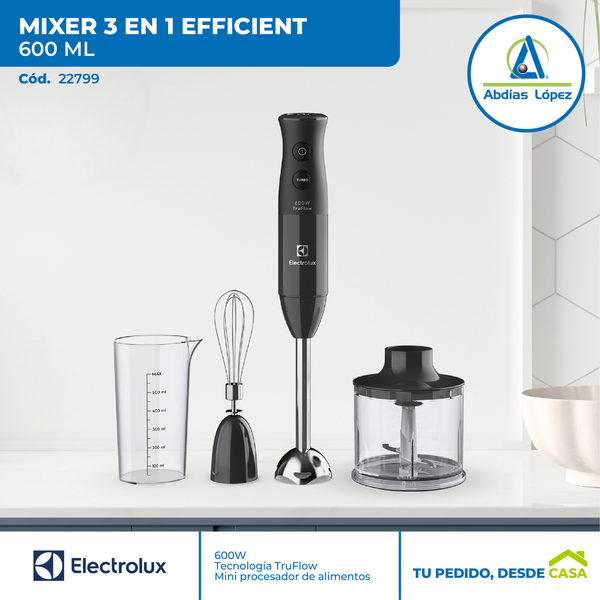 Mixer Efficient 3 en 1