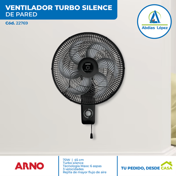 Ventilador de Pared Turbo Silence Maxx