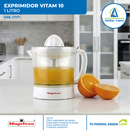 Exprimidor de Cítricos Vitam 10 de 1 litro