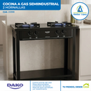 Cocina a Gas Semi industrial | 2 Hornallas