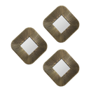 Juego de 3 Espejos Glister