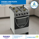 Cocina Dako Luna 4H Negro