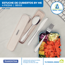Juego de Cubiertos en Estuche By Me  |  Beige