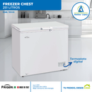 Freezer Chest de 251 Litros