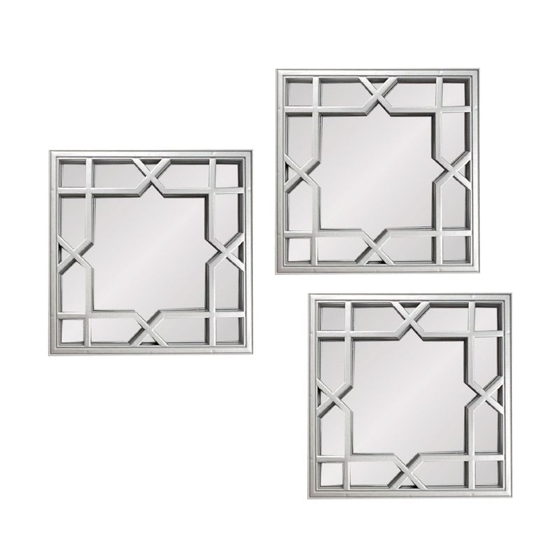 Juego de 3 Espejos Star