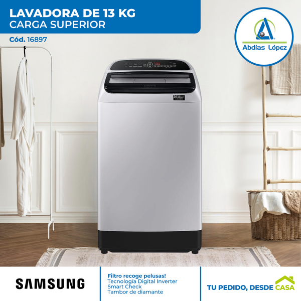 Lavadora de Carga Superior | 13 Kg