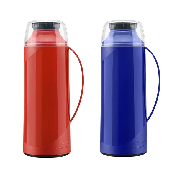 Termo 1L Rojo Velvet/Incess Blue